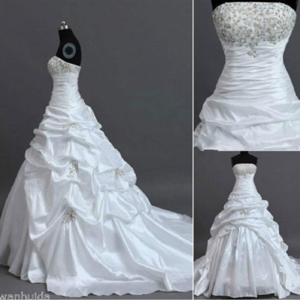 Nwot Wedding Dress Corset Style Wedding Gown Size - Picture 4 of 4
